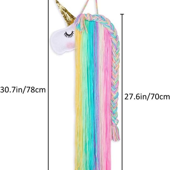 Unicorn Hair Accessory Wall Display Organizer - Picture 6 of 13